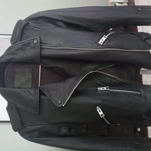 All Saints Balfern Leather Biker Jacket